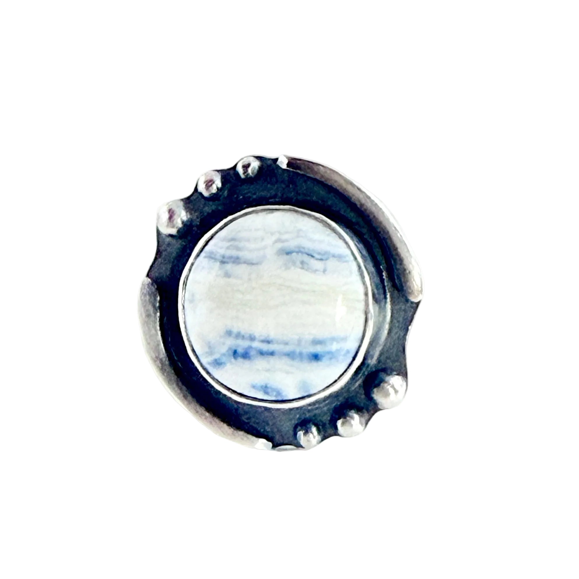 Planetary Series VIII - #1 - Lapis Lace - Sterling - Cosmic - Ring